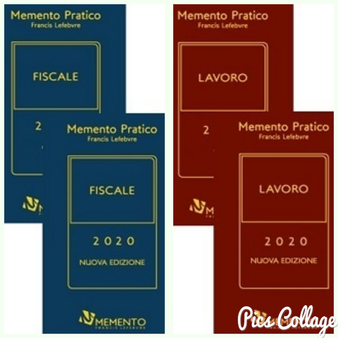 Memento Pratico Fiscale 2020 Doppia Edizione Memento Pratico
